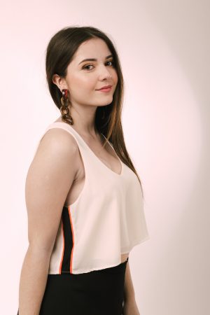 Top de gasa básico – crudo