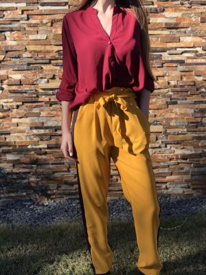 Pantalón mostaza