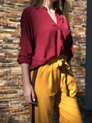 Pantalón mostaza