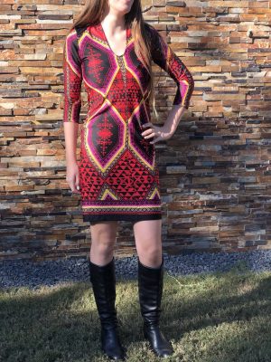 Vestido estampado
